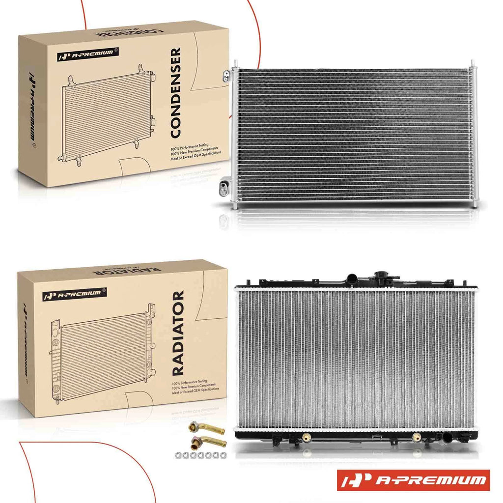 Radiator & A/C Condenser Cooling Kit for Honda Accord (1998–2002)