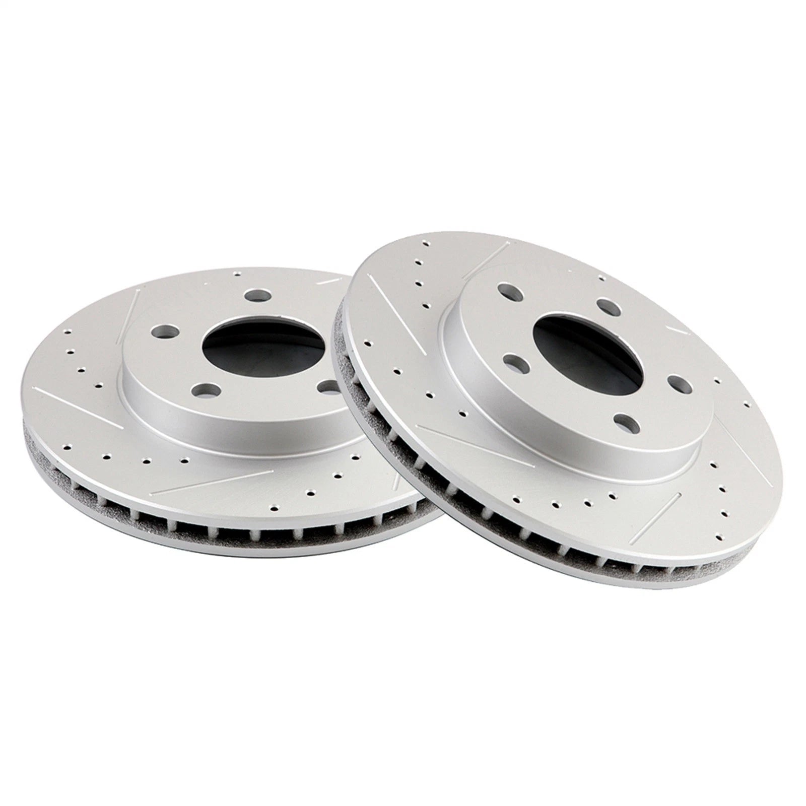 Drilled Slotted Front Brake Rotors for Pontiac Grand Chevrolet Malibu (1999–2005)