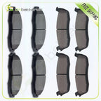 Set of 4 Low Dust Brake Pads for Lincoln Blackwood (2002)