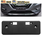 Front License Plate Frame Holder Bracket for Nissan Rogue (2017–2020)