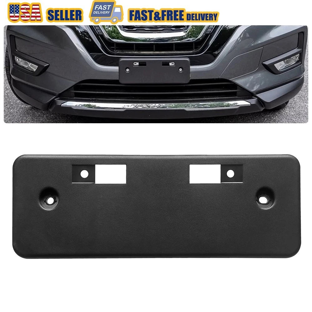 Front License Plate Frame Holder Bracket for Nissan Rogue (2017–2020)