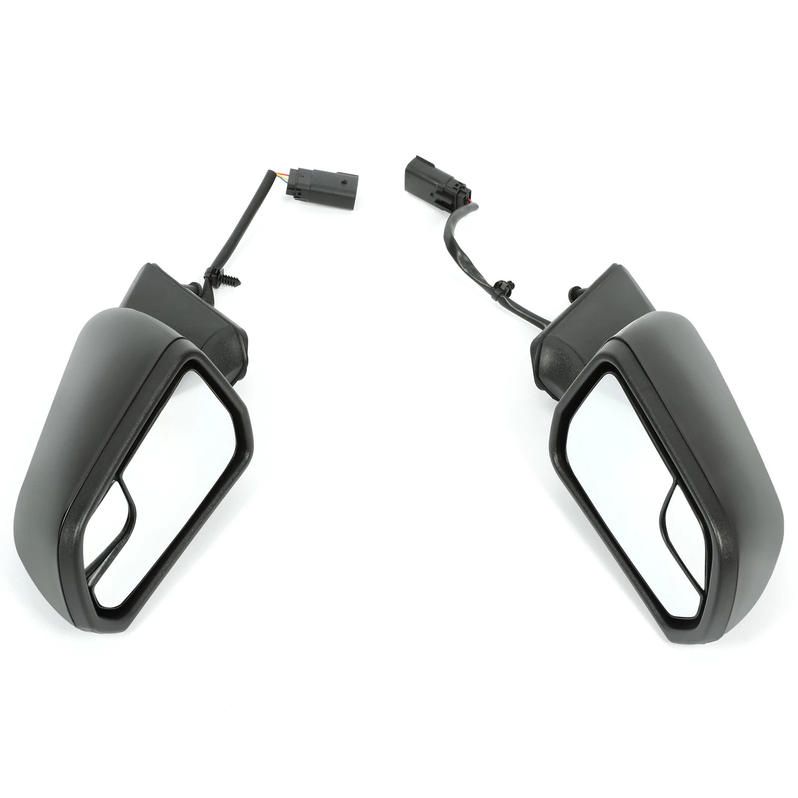 Power Mirrors Set for Ford Mustang (2015-2020) Black