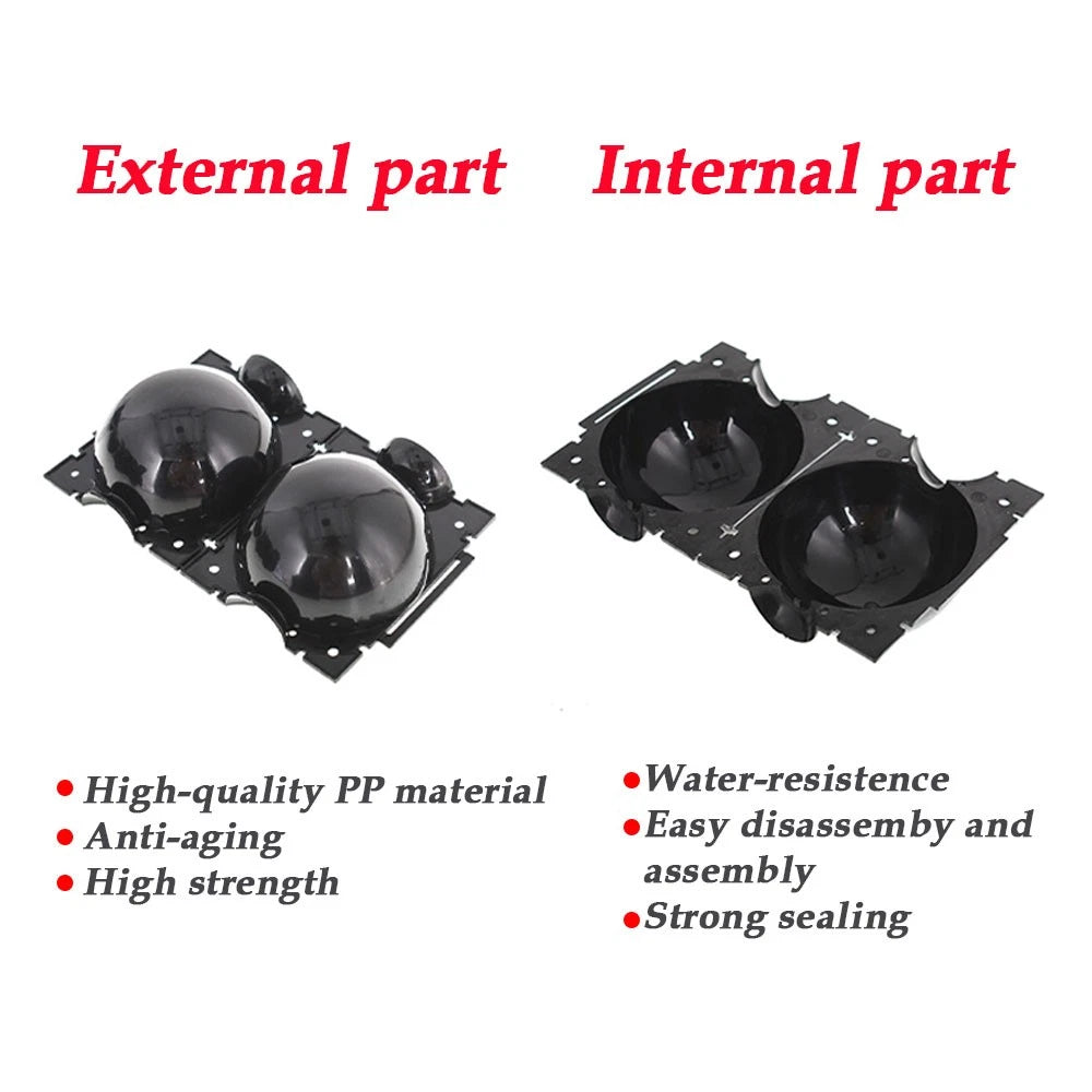 2X High Pressure Propagation Ball Rooting Devices for Plant Grafting