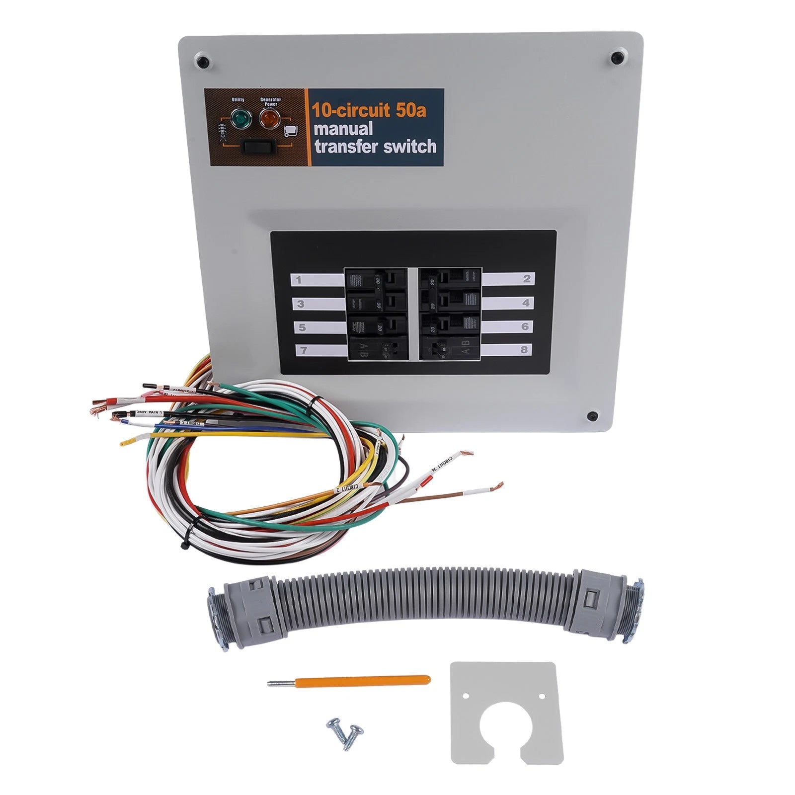 50 Amp Manual Transfer Switch for Generac XP10000E GP15000E GP17500E (2010–2023)