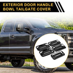 Set of 2 Exterior Door Handle Covers for Ford F-150 (2004–2014) Black