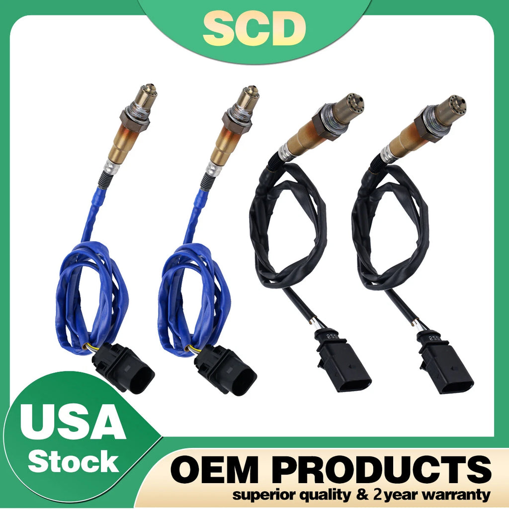 4X O2 Oxygen Sensor for VW Jetta Golf Passat Beetle (2010–2014)