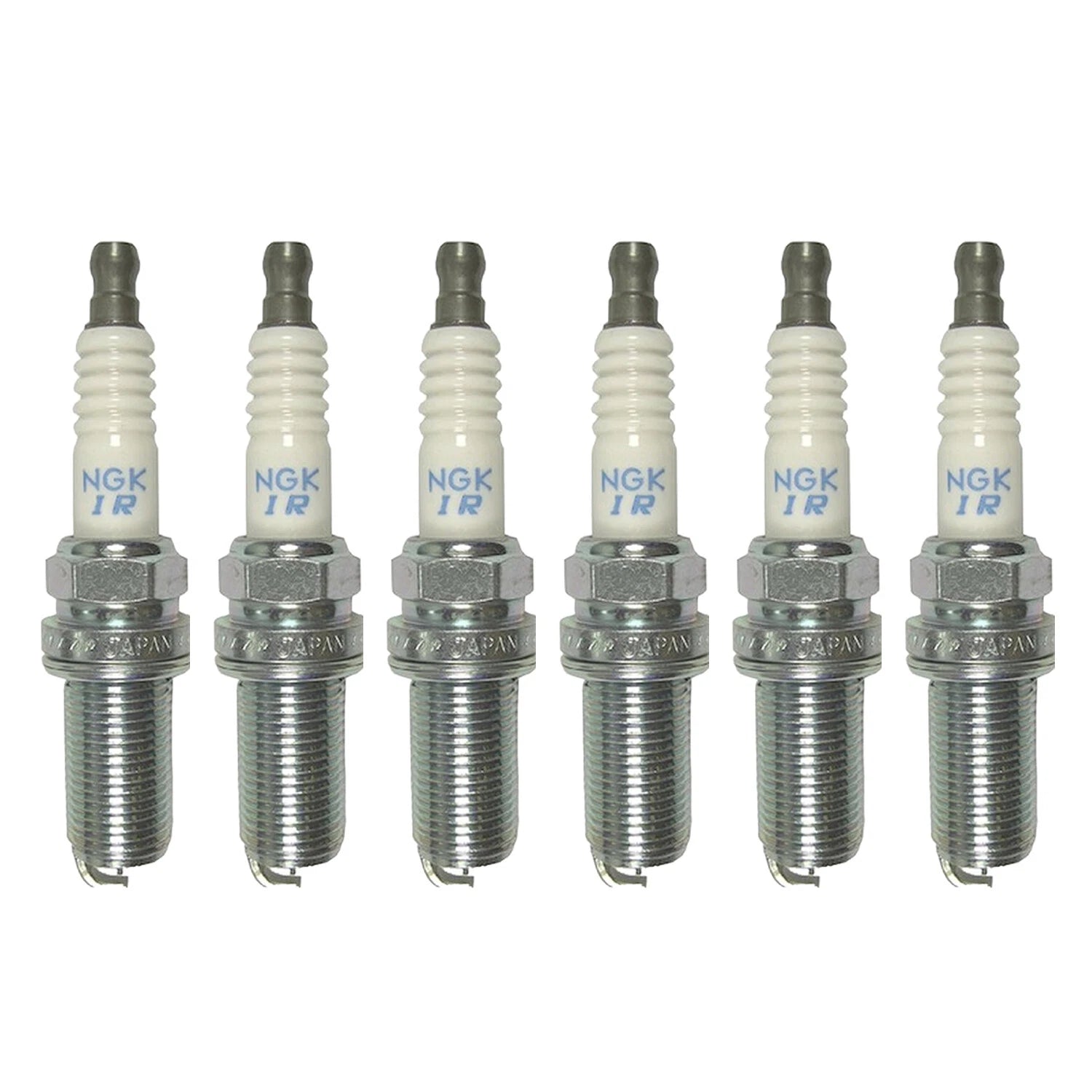 Set of 6 NGK Laser Iridium Spark Plugs 1637 for Santa Fe Optima Rondo V6 (2007–2012)