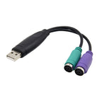 USB to PS/2 Adapter for Workshop (1Pc)