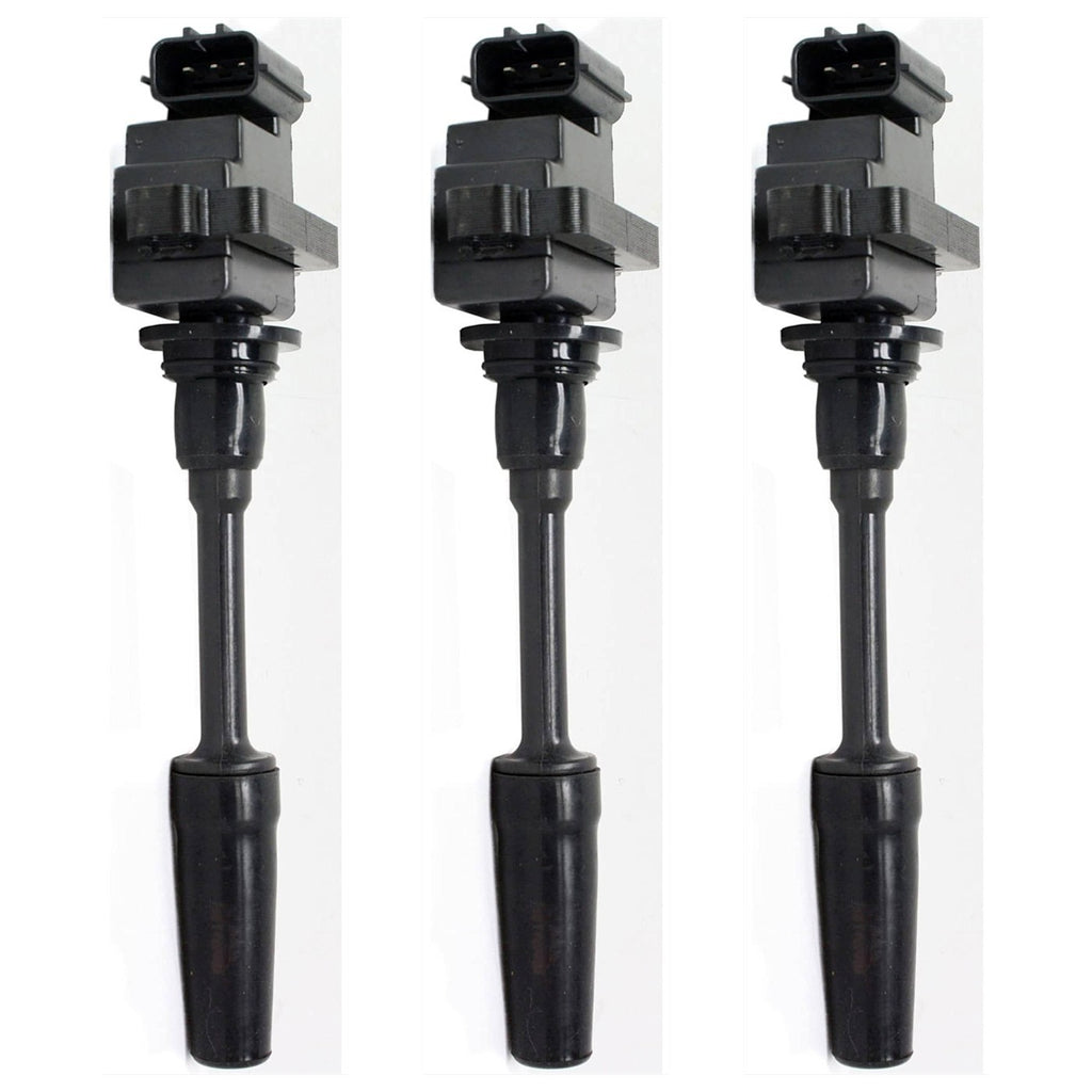 Set of 3 Ignition Coils for Nissan Maxima, Infiniti I30 (1996–1999)