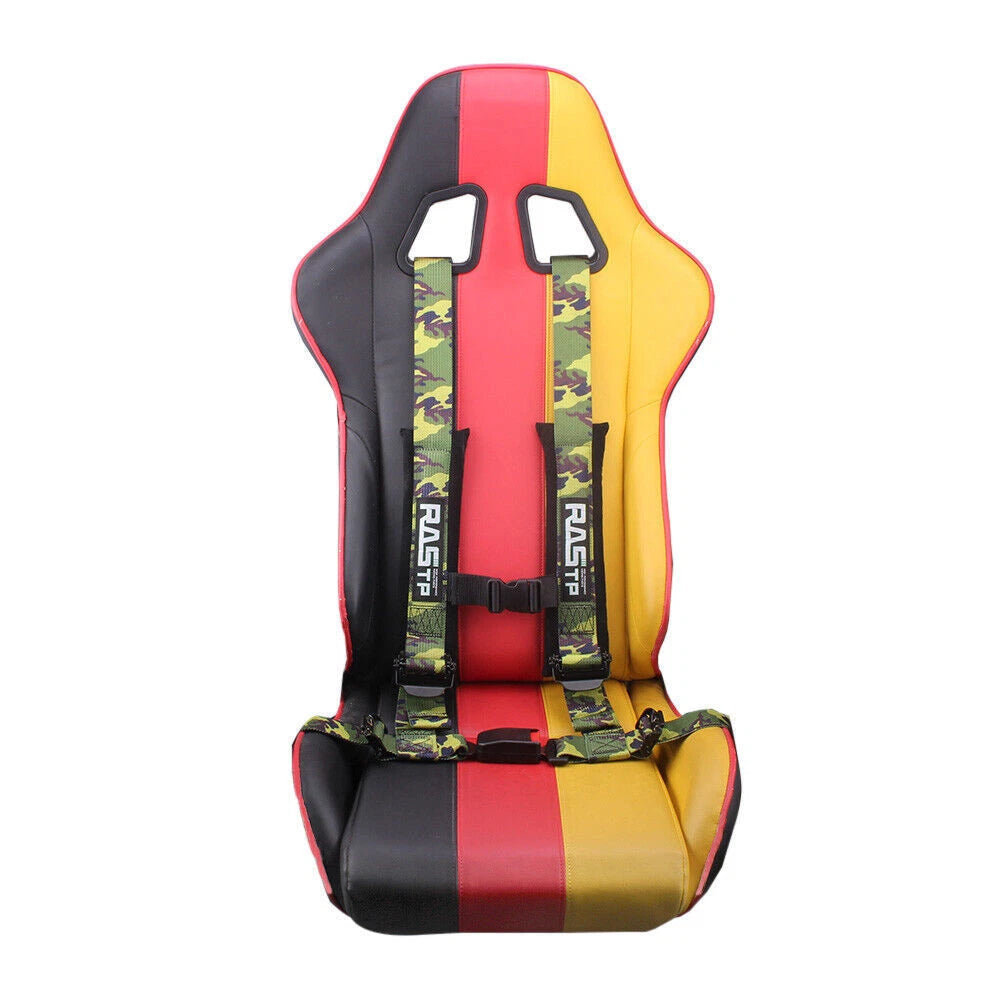 Set of 4 Point Harness Racing Seat Belts for CanAm X3, YXZ UTV
