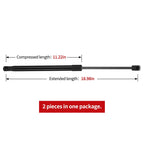 Hood Lift Supports for Dodge Ram 1500 (2002–2008) & 3500 (2003–2009)