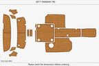 EVA Foam Faux Teak Deck Floor for Yamaha AR 195 (2017–2020)