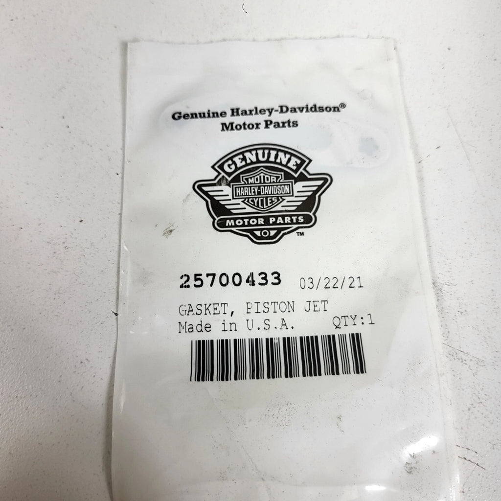 Oil Jet Gasket for Harley-Davidson (OEM 25700433)
