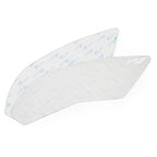 White Gas Tank Traction Side Pad Knee Grip Decal for Yamaha YZF-R1 (2015-2017)