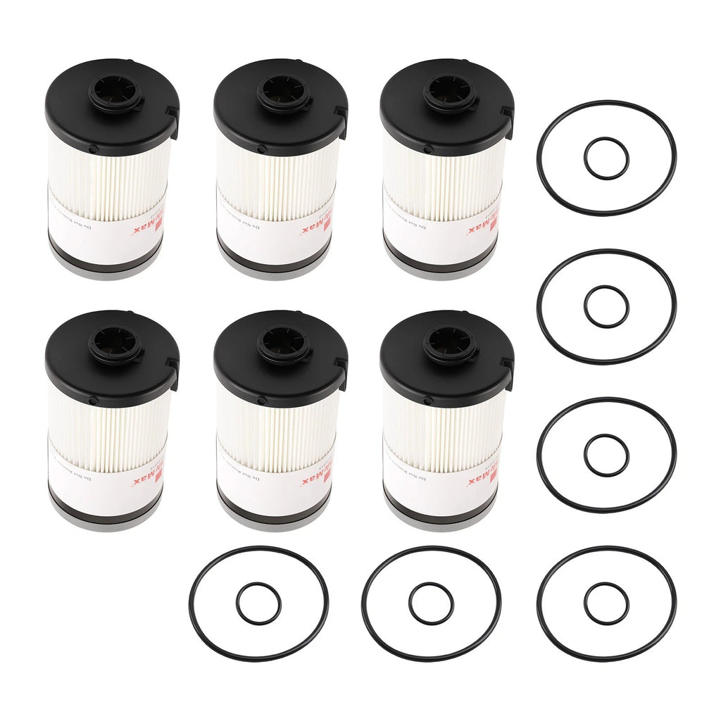 Set of 6 Fuel Water Separator Filters for Volvo D11 D13 Mack MP7 MP8