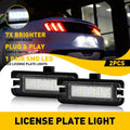 2X LED License Plate Light Bulbs for Ford Mustang (2015–2021) 6000K