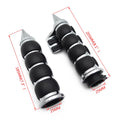 Spike 1" Handlebar Grips w/ Contoured Throttle Boss for Harley Touring