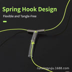 3 Hook Fishing Rig with High Carbon Steel Hooks for Freshwater Saltwater Carp