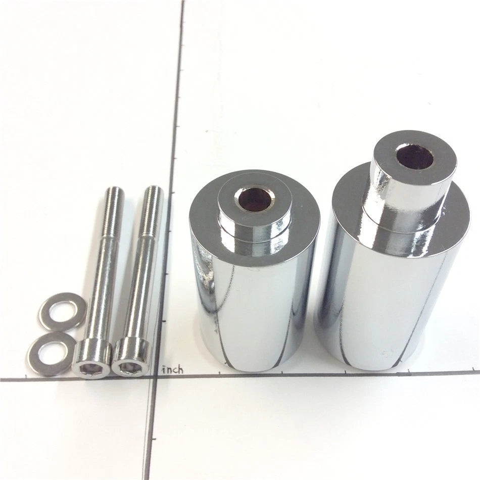 Aluminum No Cut Frame Slider Crash Protector for Suzuki GSXR 1000 (2003–2004)