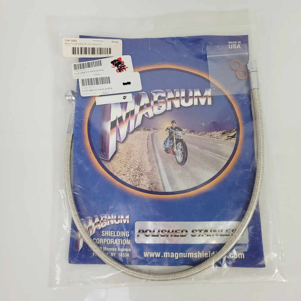 Magnum Designer Series Front Brake Cable Upper 23" for Non-ABS Vehicles (57123)