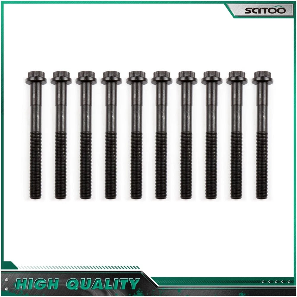 Head Bolts for Toyota Tacoma, Previa, T100, 4Runner 2.4L 2.7L (1991–2015)