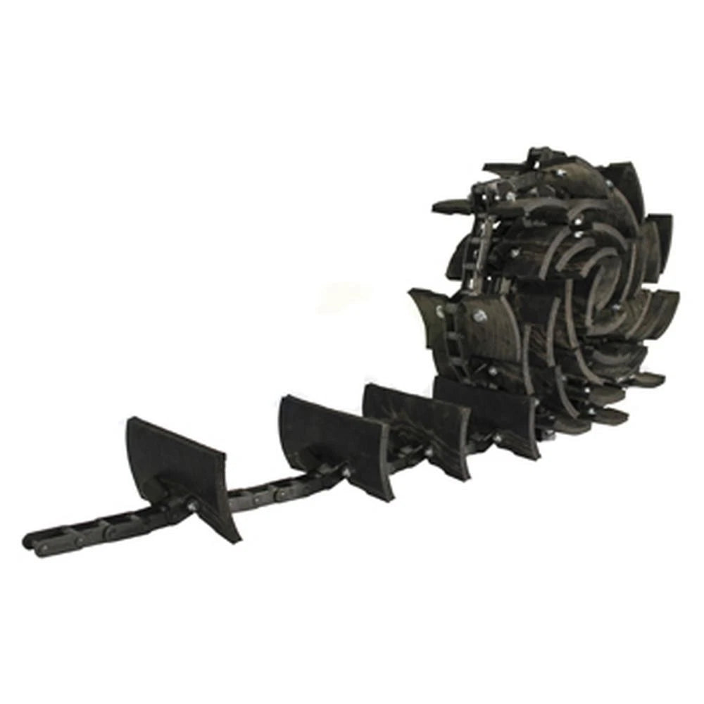 Clean Grain Elevator Chain for AMAH162442 (Rubber Paddles)