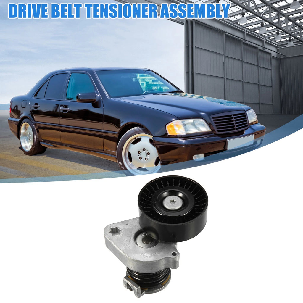 Drive Belt Tensioner Assembly for Mercedes-Benz C 230 Kompressor (2003–2007) 2712000270