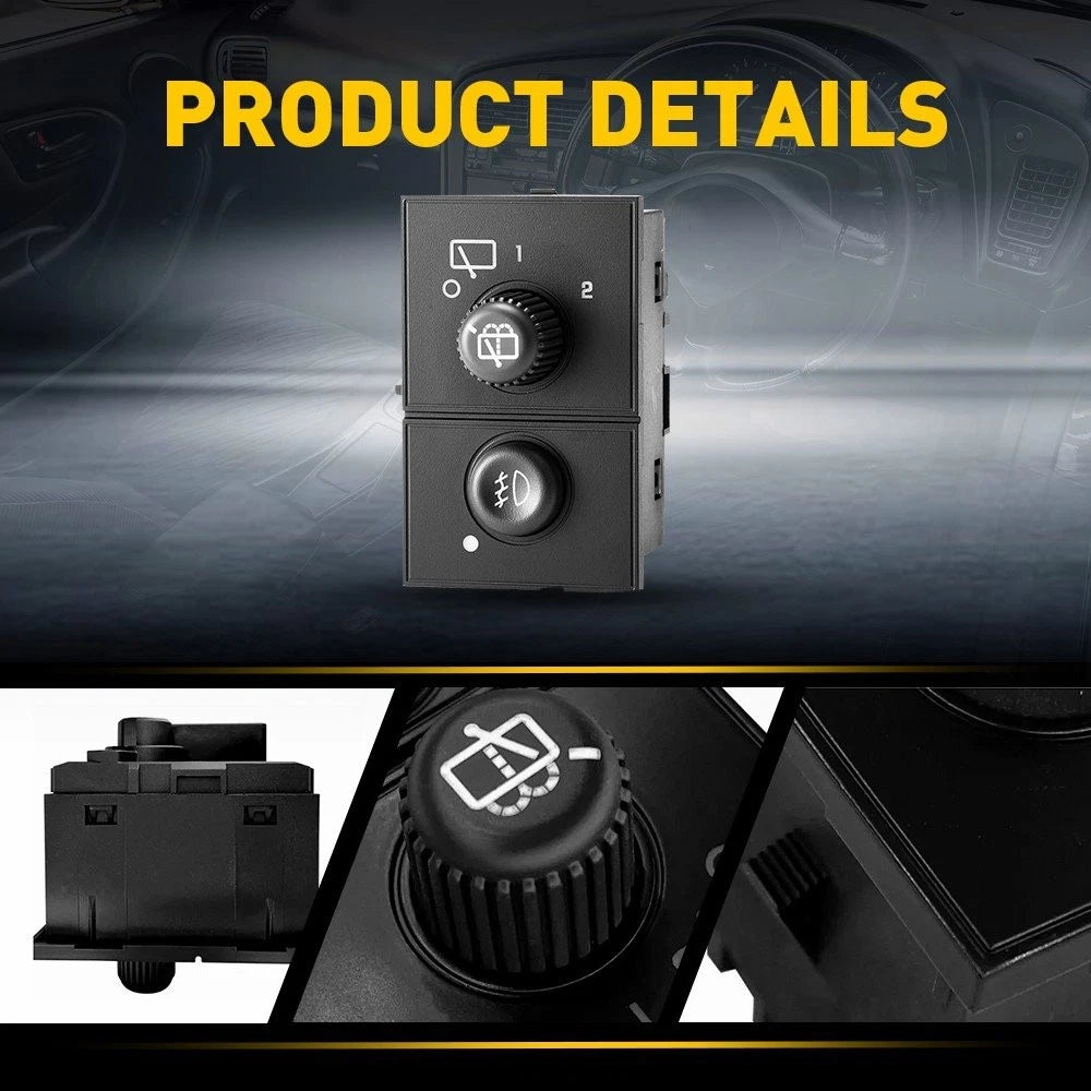 Rear Wiper Switch Fog Light Knob for Cadillac Escalade (2003–2006) EPY