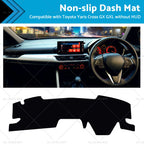 Dash Mat Cover for Toyota Yaris Cross GX GXL (2020–2022) Non-Slip Black