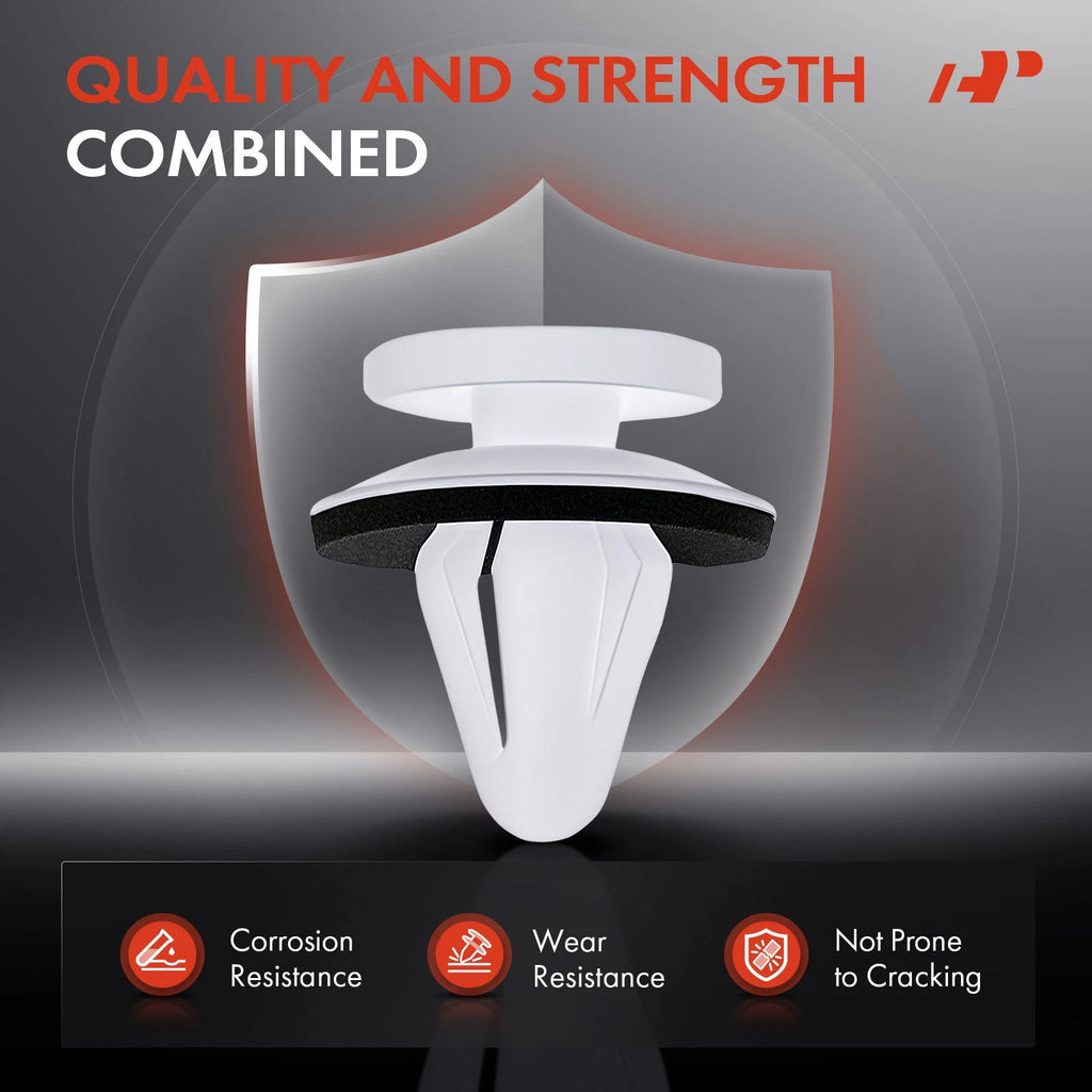 20Pcs Nylon Trim Retainer Clips for Mitsubishi
