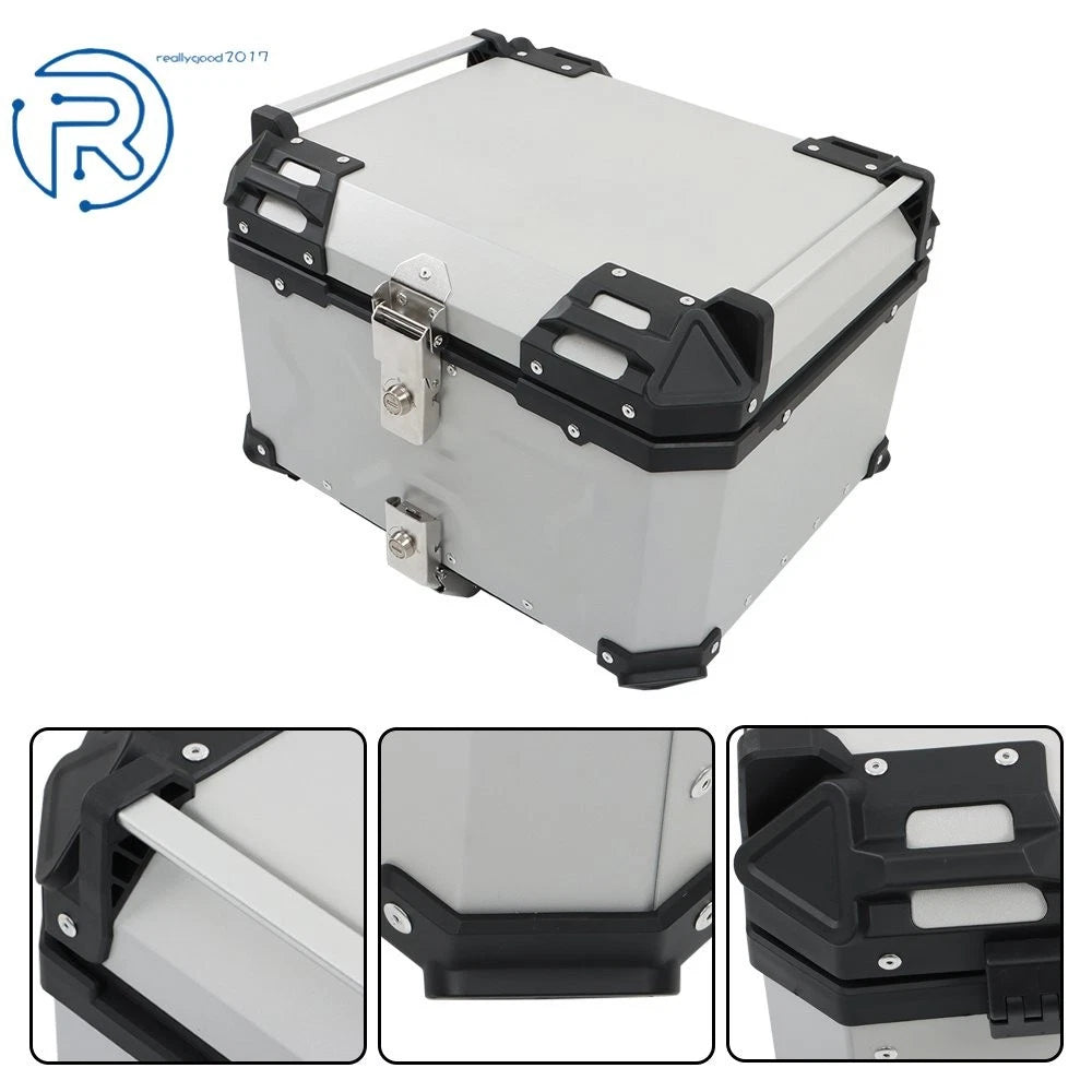 55L Waterproof Tail Box for Motorcycle Scooter (Fits )