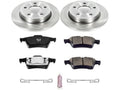 Rear Brake Pad and Rotor Kit for Mazda 3 (2004–2005) GK965VB