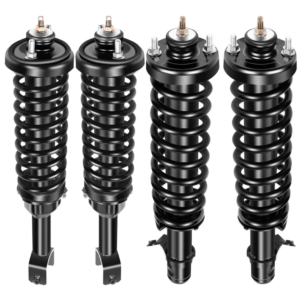 Set of 4 Complete Struts Shocks Spring & Mount for Honda Civic (1992–1995)