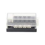 4-Way Compact Fuse Box 30A DC 32V for Universal Vehicles