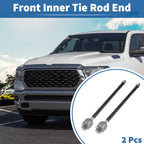 2X Front Inner Tie Rod End Links for Dodge Ram 1500 (2006–2010)