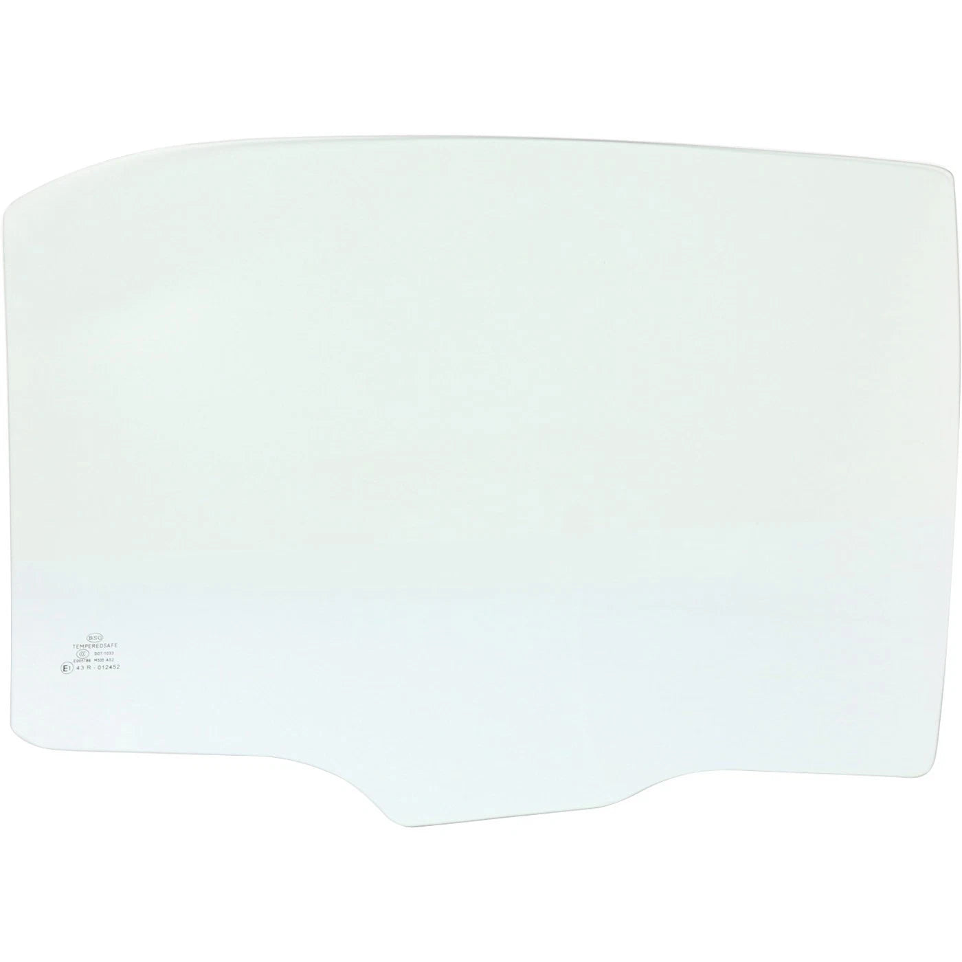 Set of 2 Door Glass for Honda Accord (2003–2007) Rear Driver & Passenger