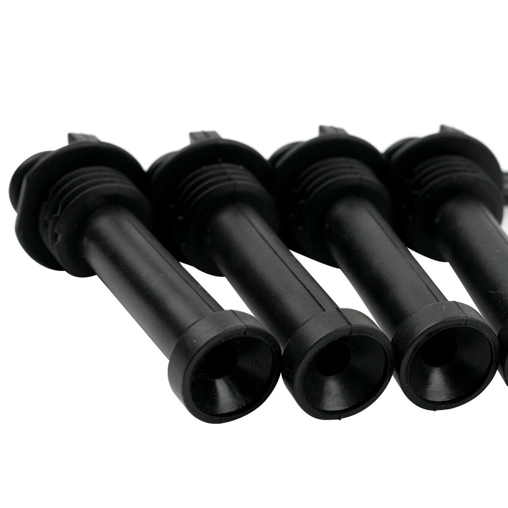 4X Spark Plug & 4X Wire for Ford Contour 2.0L (1998–2000)