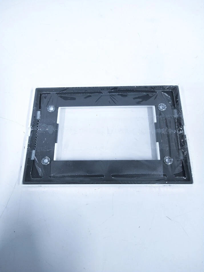 2X White Metal Frame Plaque Module for Vimar (16733.01)