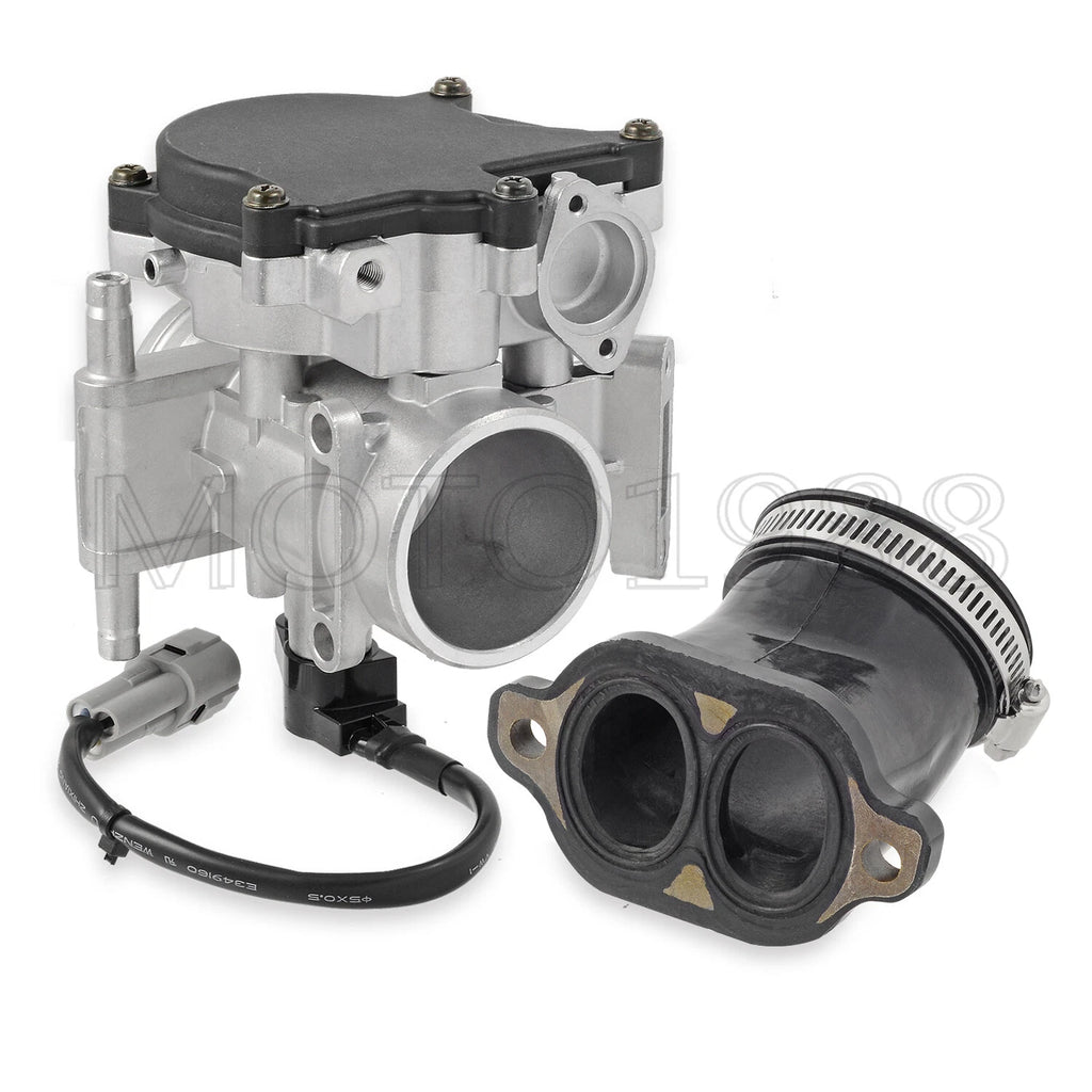 Throttle Body & Adapter for Polaris Ranger XP 700 6x6 4x4 EFI (2006–2009)