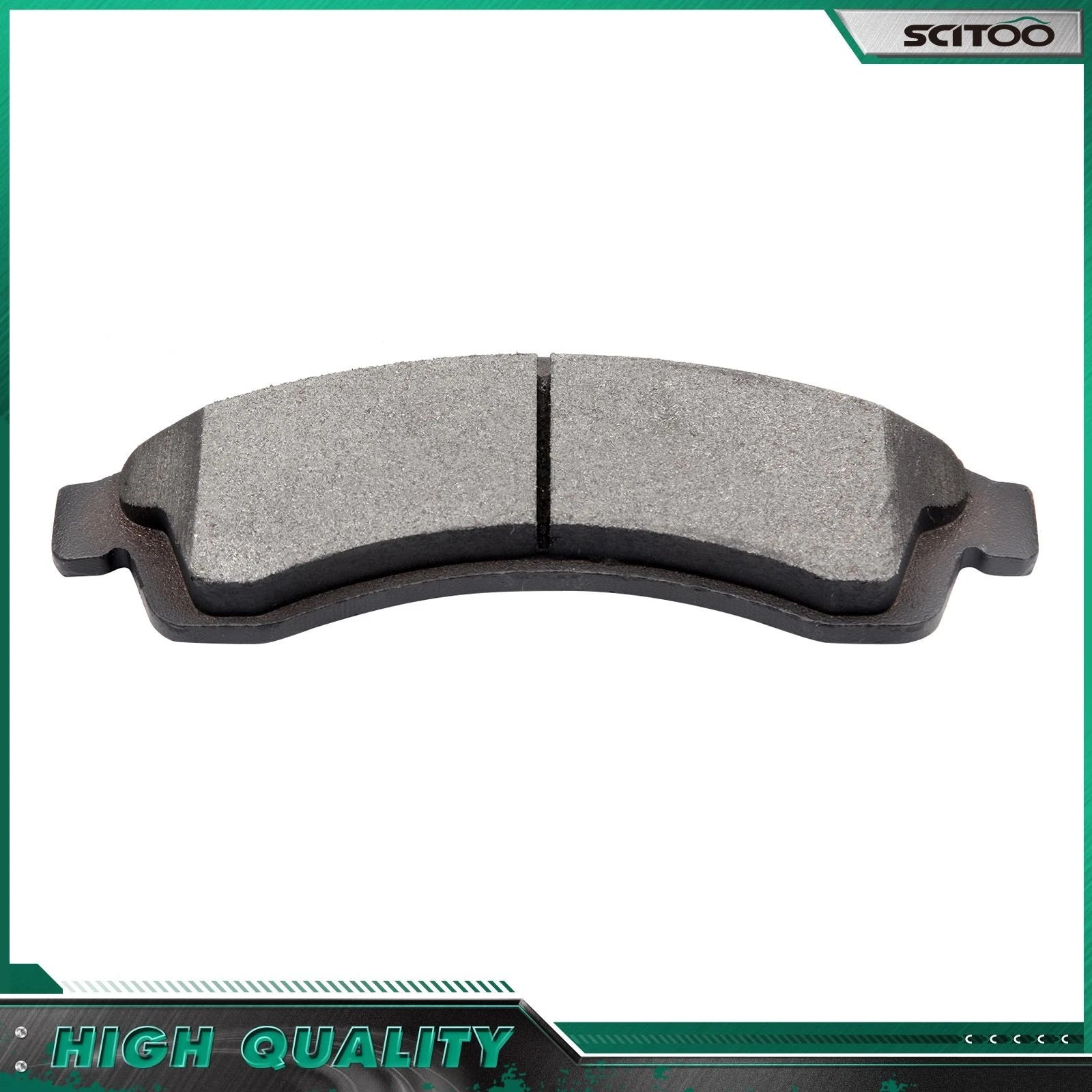 Front Brake Calipers and Ceramic Pads Kit for GMC Envoy (2002–2005)
