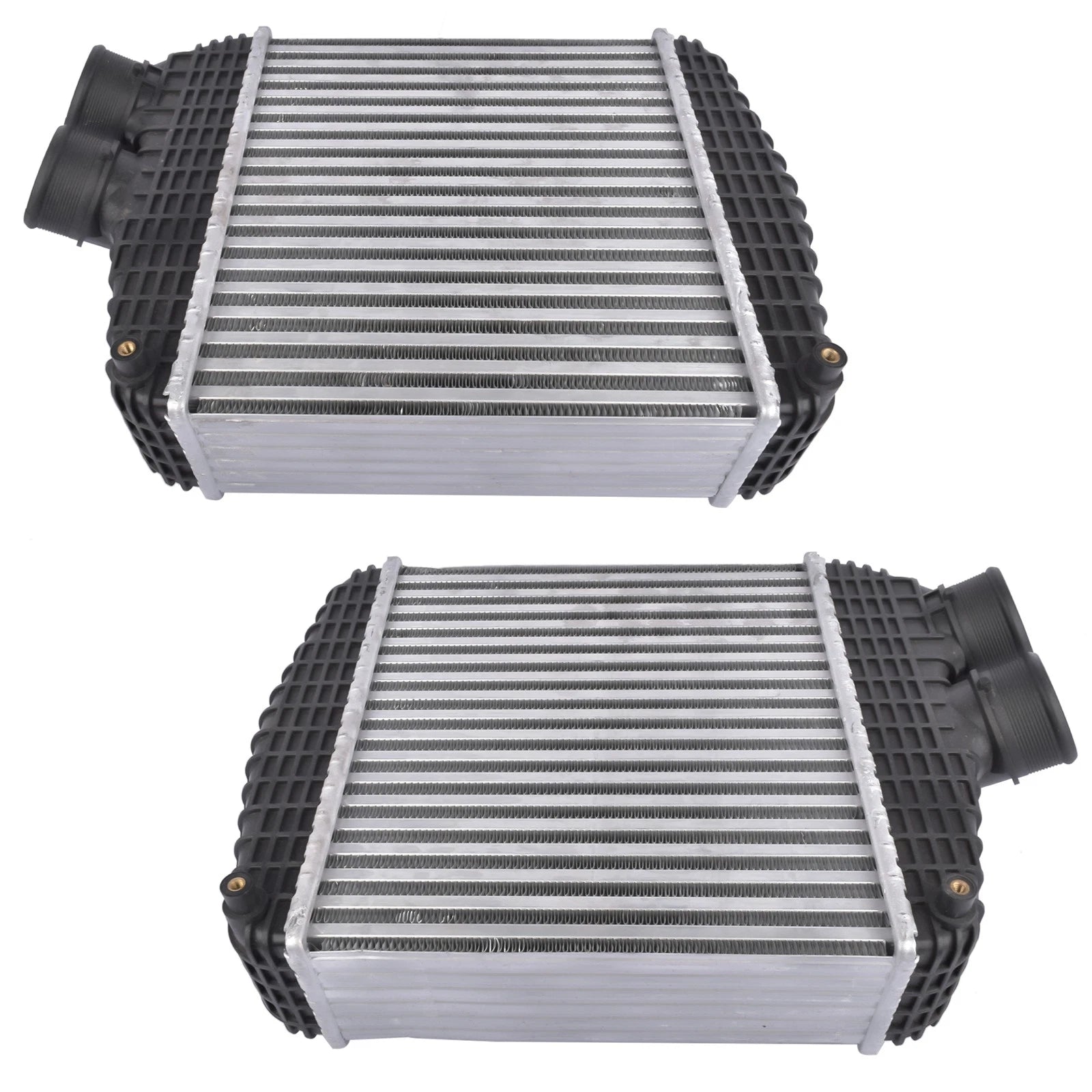 Set of 2 Intercoolers for Maserati Levante Ghibli Quattroporte (2014–2023) 670035636 670035635