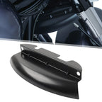 Black Lower Triple Tree Wind Deflector for Harley Road King Street Glide (2014–2023)