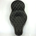 2-up Diamond Stitch Leather Seat for Harley XL883N XL883L XL883X (2005–2013)