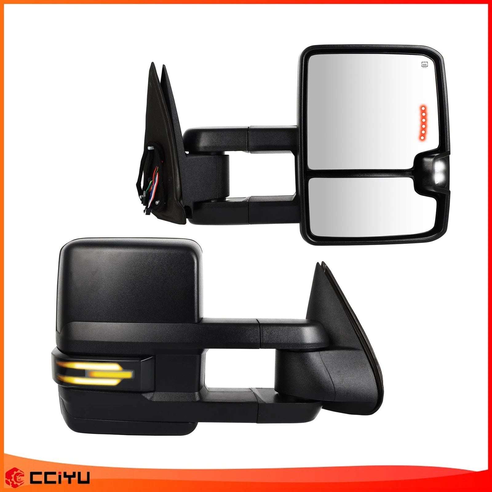 Back Up Lamp Signal Power Heated Mirror for Chevrolet Silverado GMC Sierra (1999–2002)