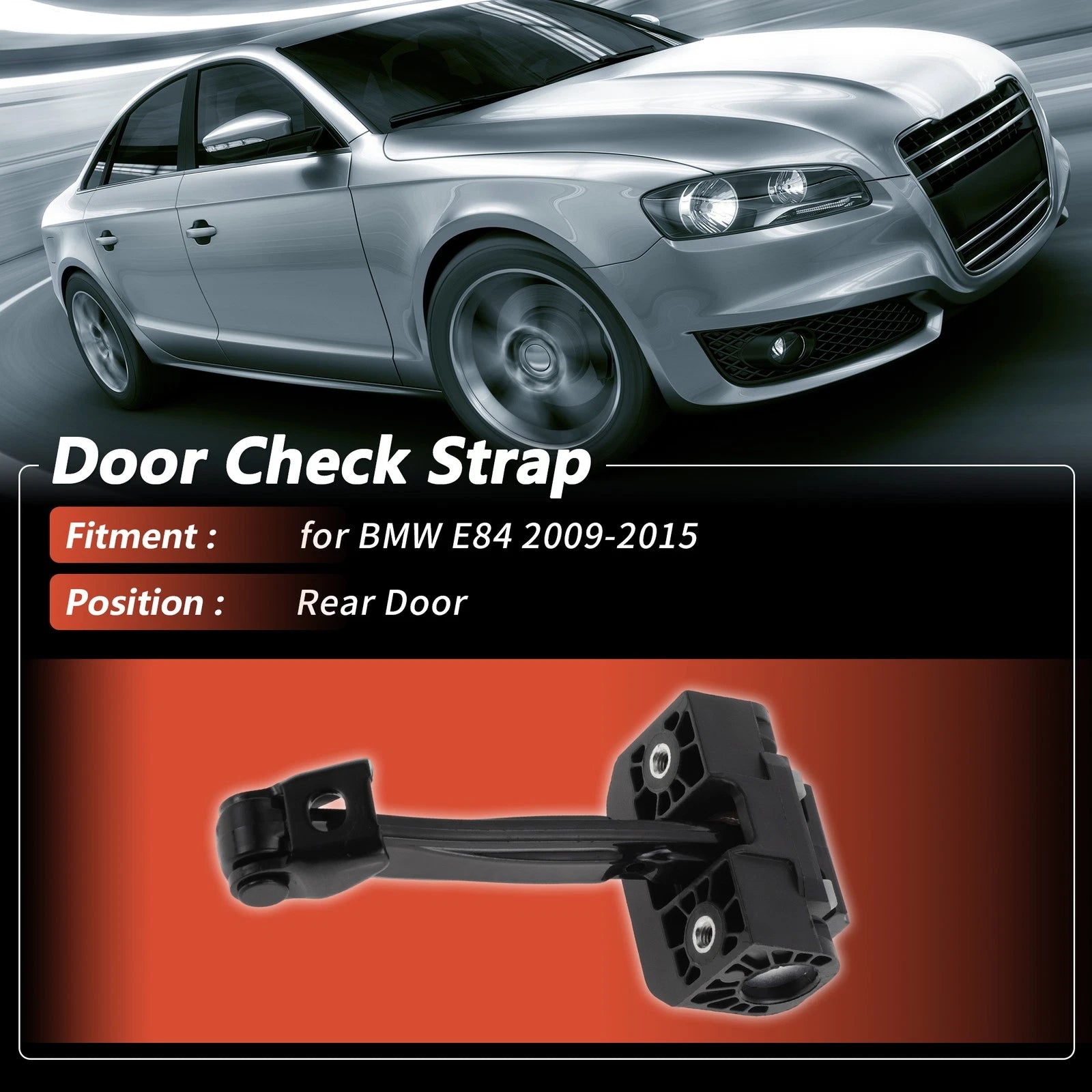 Rear Door Check Strap for BMW E84 (2009–2015) No.51222990642