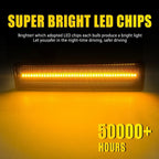 2X Smoked LED Side Marker Lights for Ford Bronco F-150 F-250 F-350 (1980–1986)