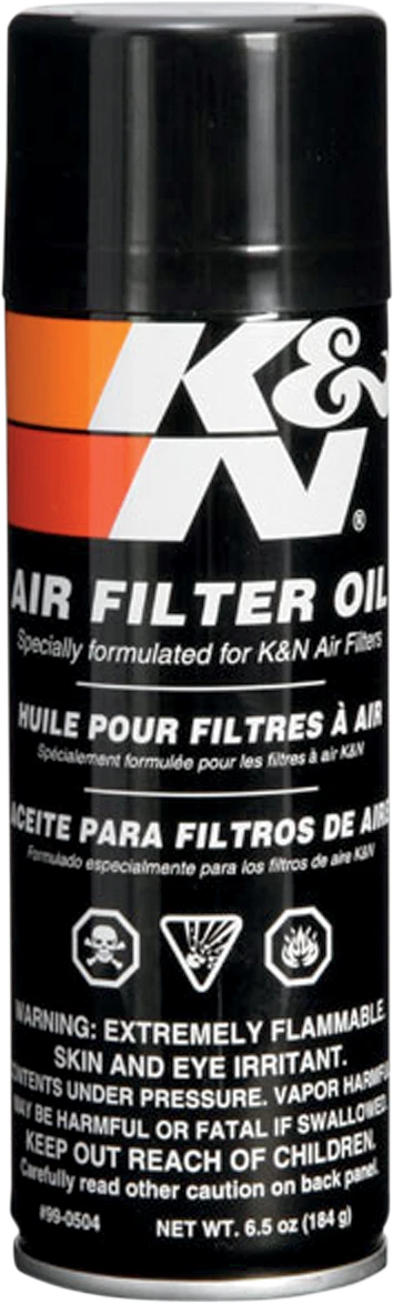 K&N Air Filter Oil Aerosol for K&N Filters (99-0504)