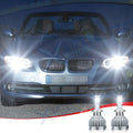 H7 LED Headlight Bulb Conversion Kit for 6000K Super White (High/Low)