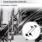 Front Stabilizer Bar Links No Bushing for Ford Fusion (2010) No.K750415 2X