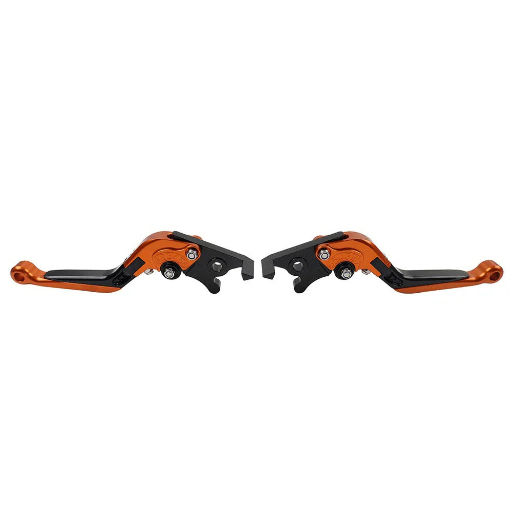 CNC Orange Extendable Brake Clutch Levers for BMW C650GT, C600 SPORT (2011-2017)